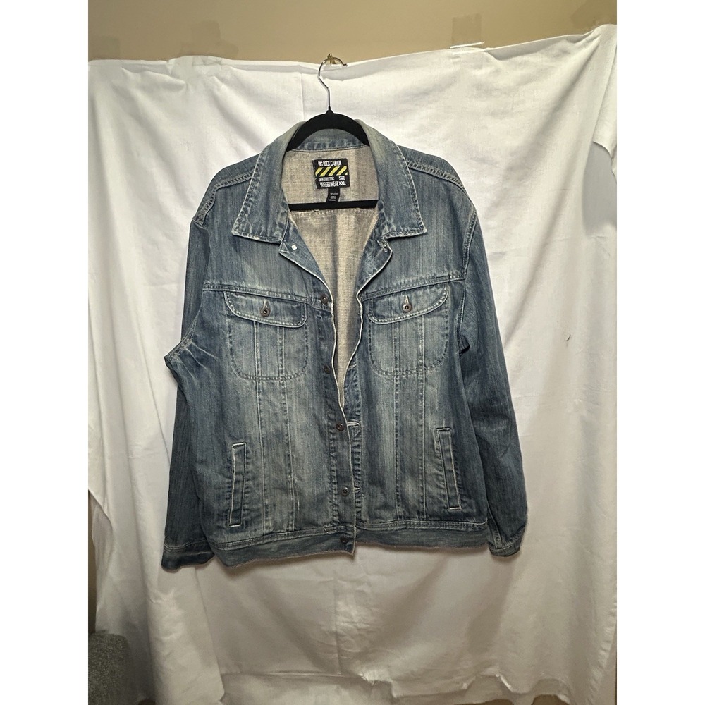 Denim Jacket Big Rock Canyon Rugged Wear 2X
